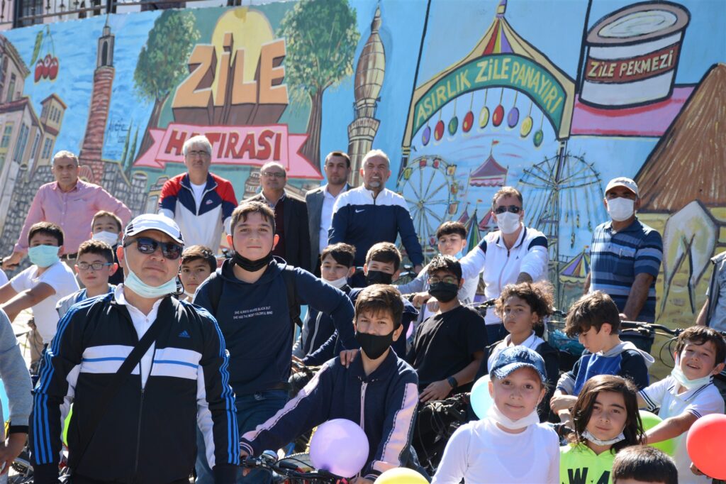 Sağlık için pedal çevirdiler