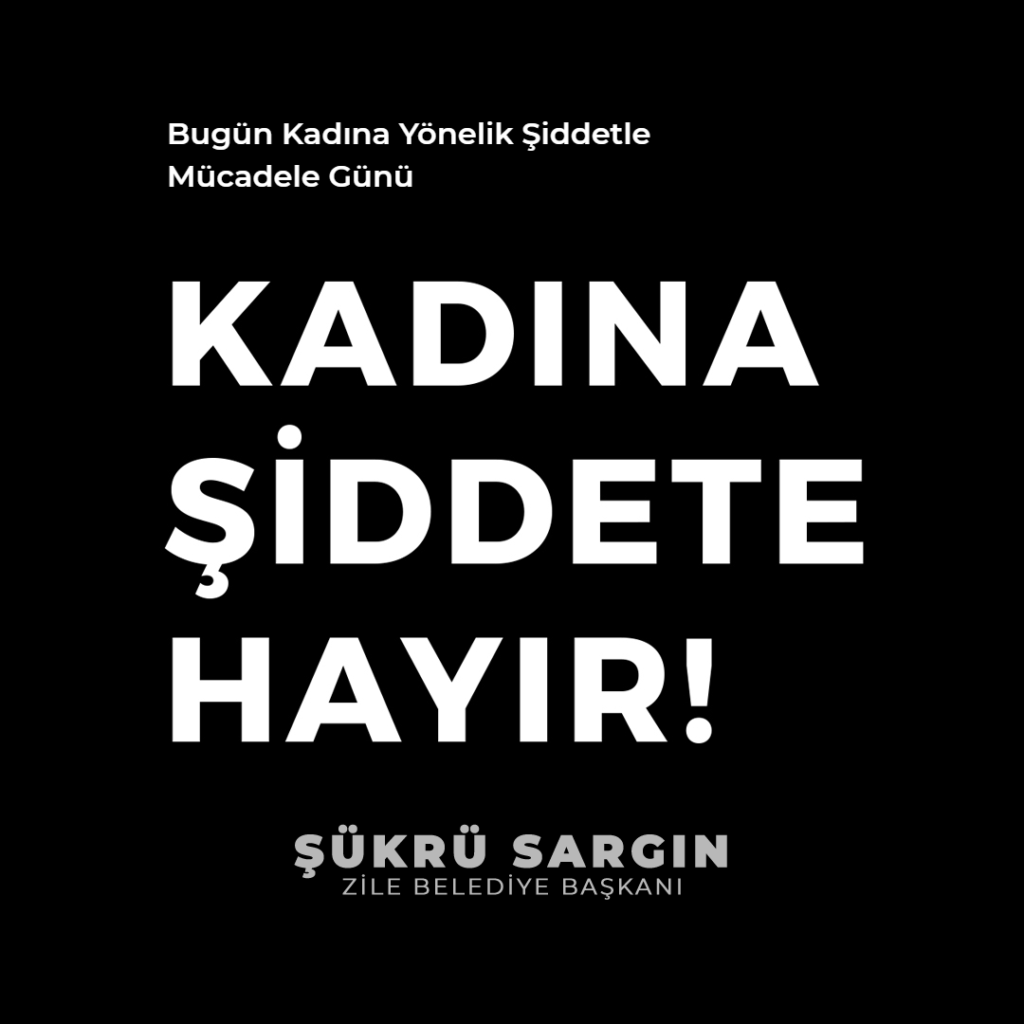 Kadına Şiddete Hayır!