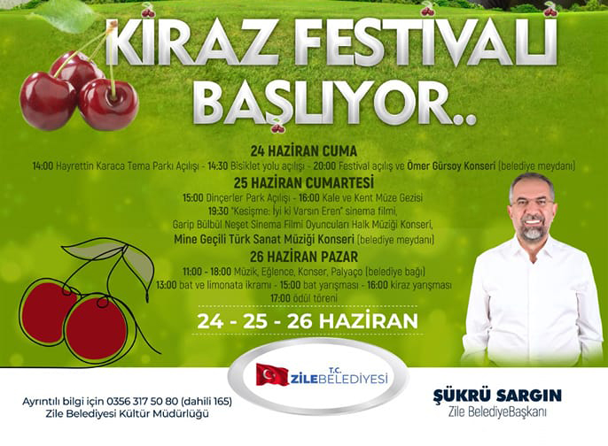 Kiraz Festivali Başlıyor..