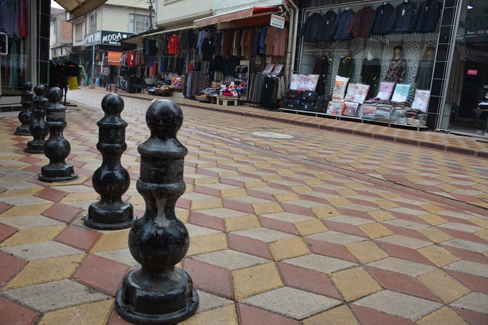 Hapan Caddesi Kilit Parke Çalışmaları Tamamlandı
