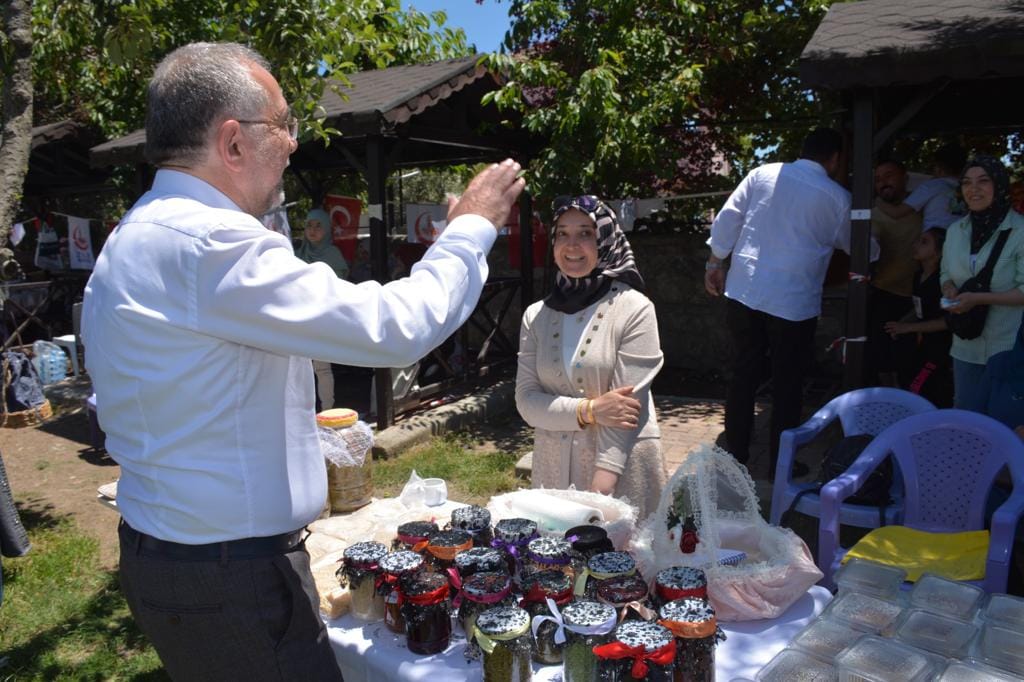 Zile Geleneksel Kiraz Festivali Coşkuyla tamamlandı