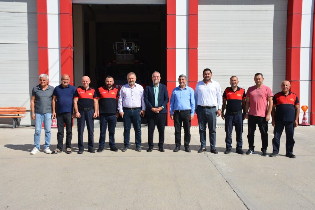 Başkan Sargın, Yemekte İtfaiye Erleri İle Bir Araya Geldi