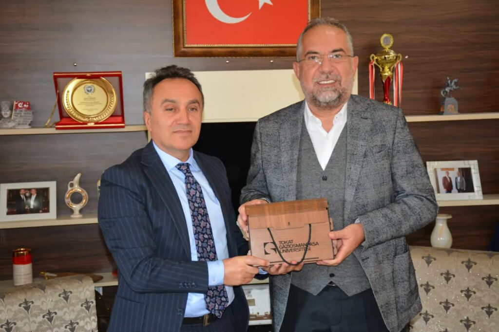 TOGÜ Rektörü Yılmaz, Başkan Sargın’ı Ziyaret Etti