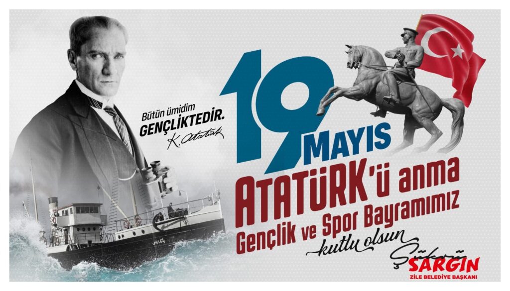 19 Mayıs Atatürk’ü Anma Gençlik ve Spor Bayramımız Kutlu Olsun