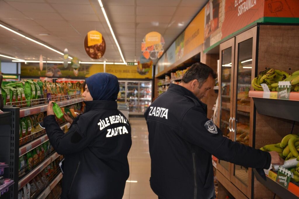 Zile Belediyesi’nden Market Denetimi