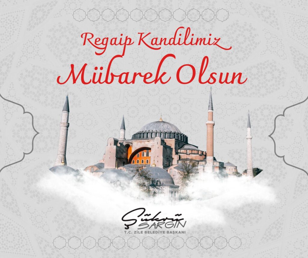 Regaip Kandilimiz Mübarek Olsun