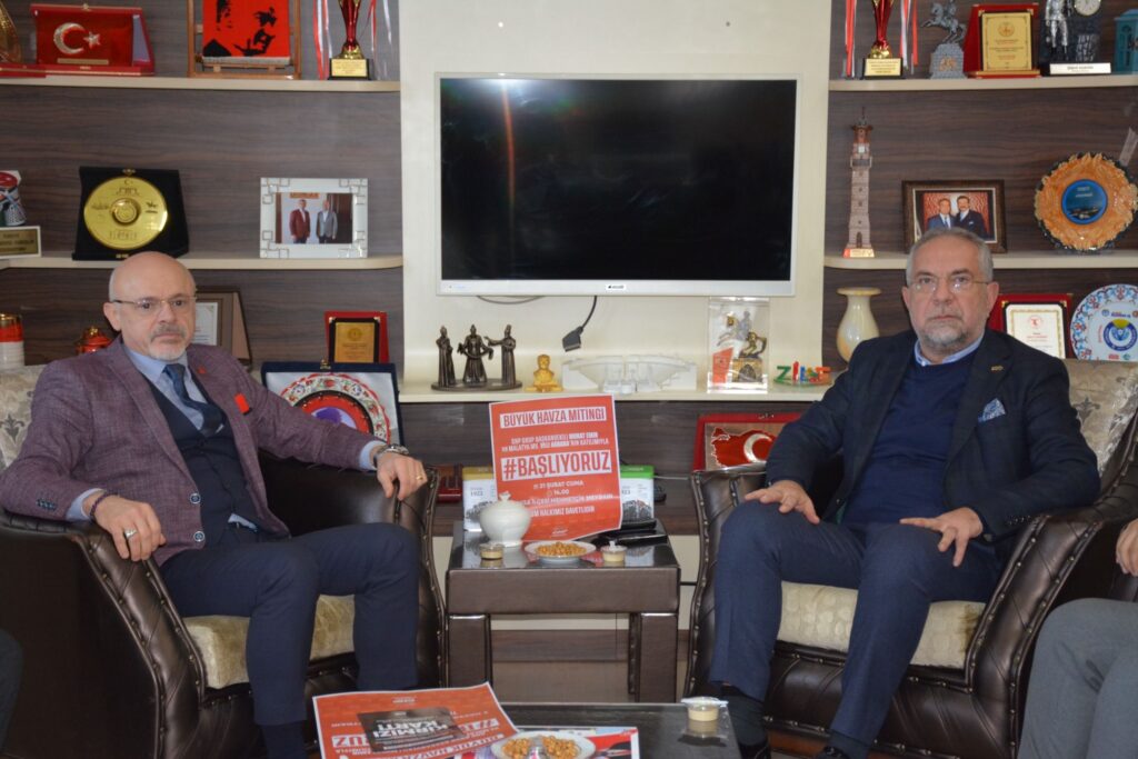 CHP Samsun İl Yönetiminden Başkan Sargın’a Ziyaret