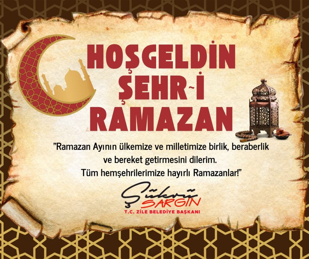 İftar Çadırı Açılıyor Zile’de Ramazan Coşkusu Başlıyor