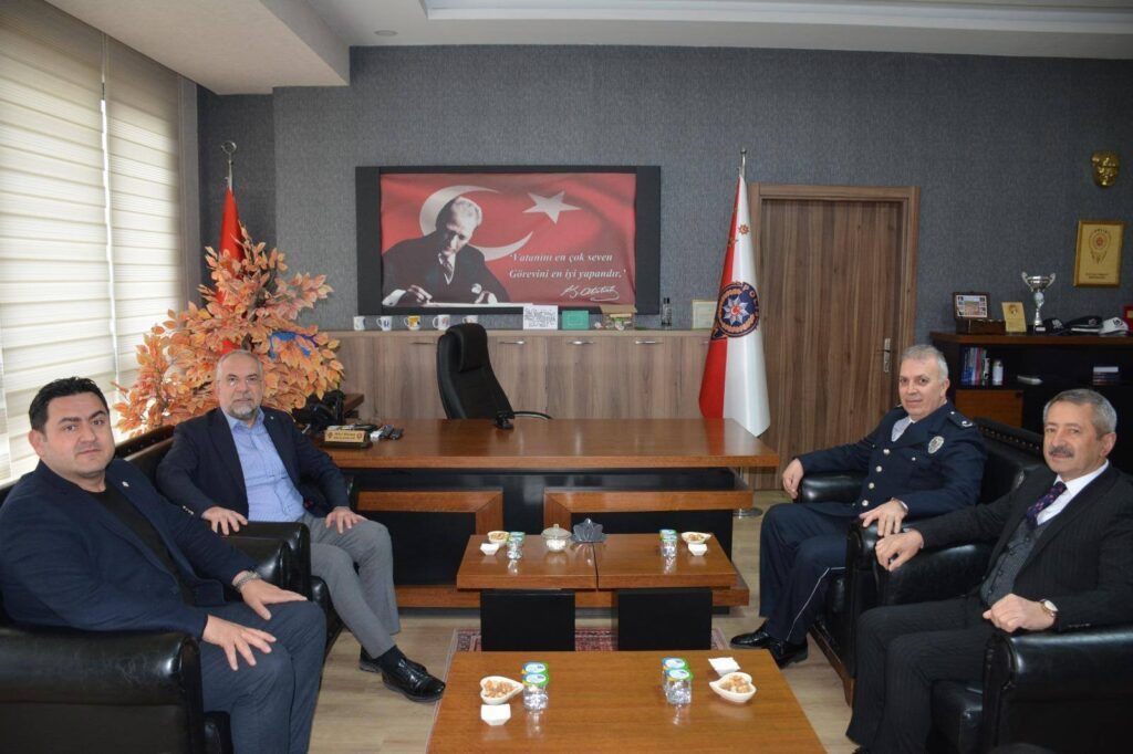 Zile Belediye Başkanı Şükrü Sargın’dan Polis Haftası Ziyareti