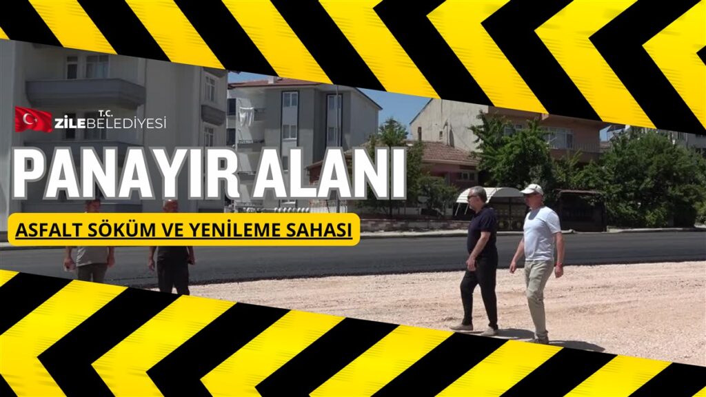 Panayır Alanında Asfalt Çalışmaları Tamamlandı