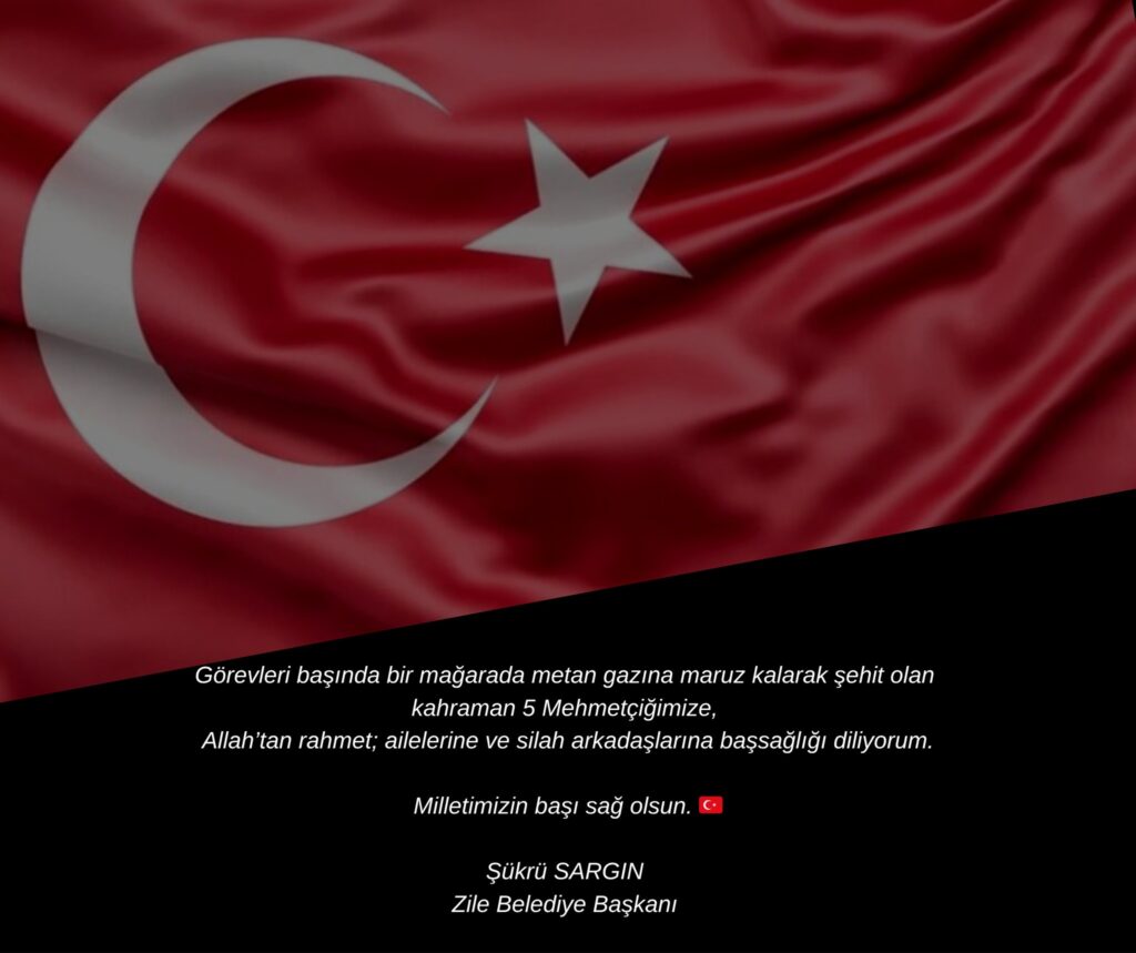 Milletimizin Başı Sağ Olsun  Şükrü SARGIN Zile Belediye Başkanı