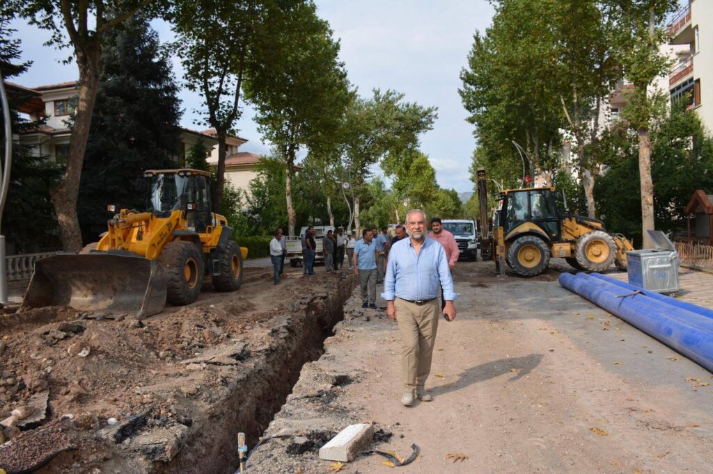 Başkan Sargın, Ana Hat Bağlantısının Son Aşamasını Yerinde İnceledi