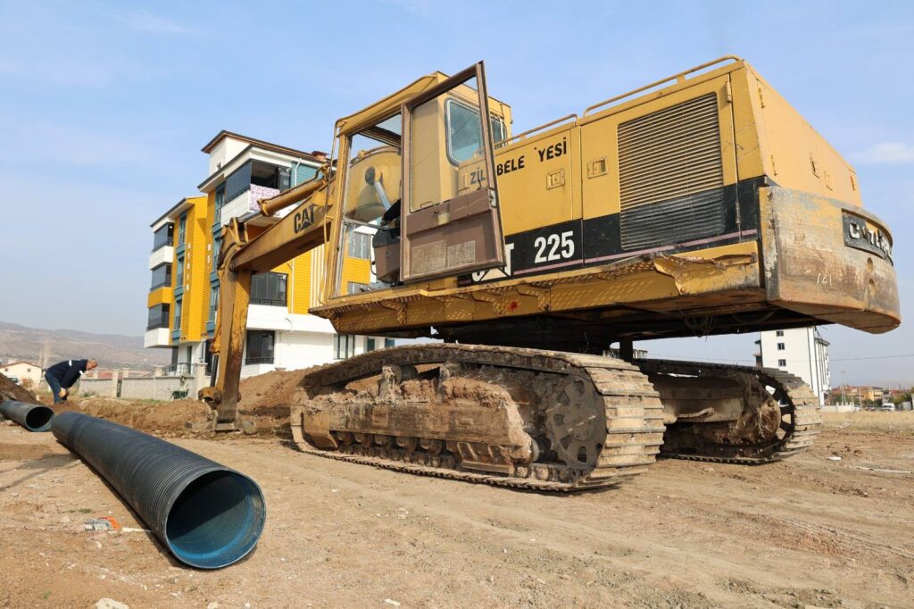 Yeni Yerleşim Alanlarında Altyapı Çalışmaları Devam Ediyor