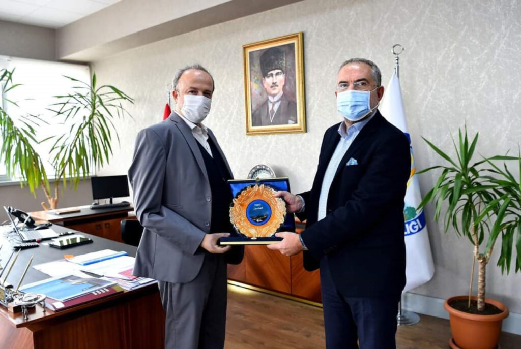 Başkan Sargın Hançerli’yi Ziyaret Etti