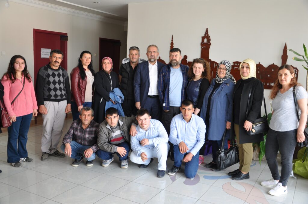 Engelliler Derneğinden Başkan Sargın’a Ziyaret