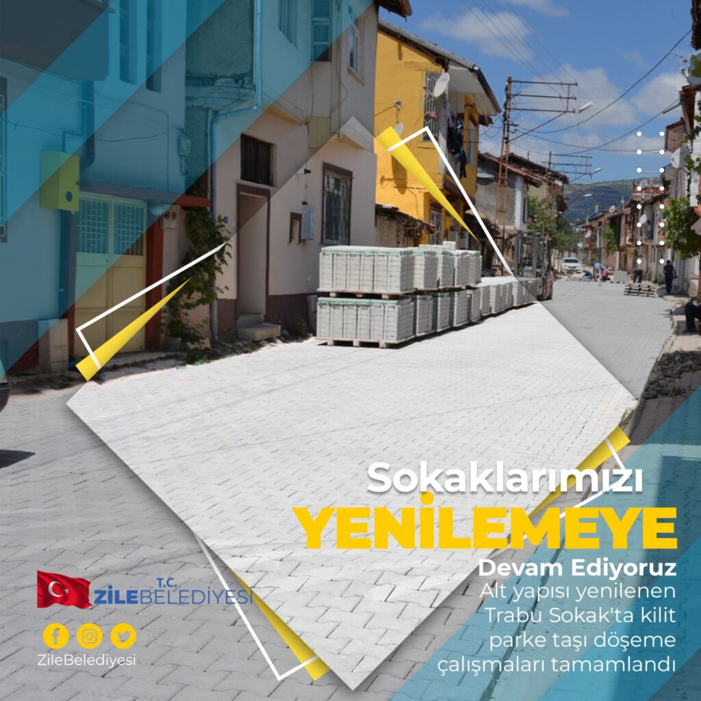 Sokaklarımızı yenilemeye devam ediyoruz