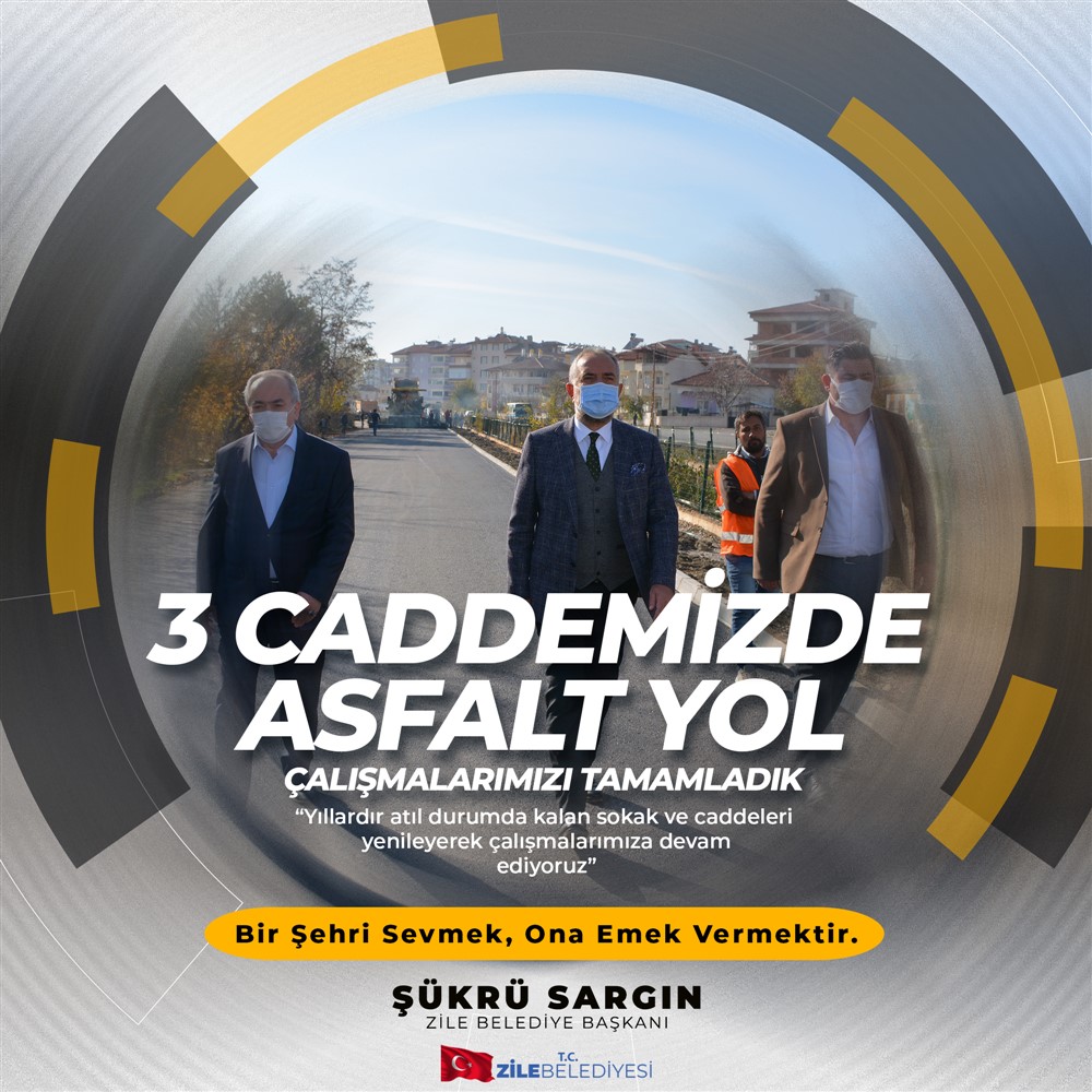 Asfalt çalışmaları devam ediyor