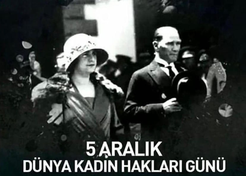 5 Aralık Dünya Kadın Hakları Günü Kutlu Olsun Şükrü SARGIN Zile Belediye Başkanı