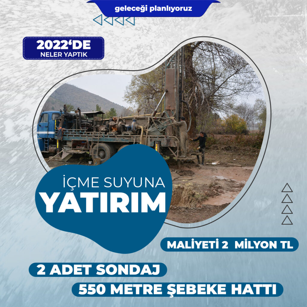 İçme Suyuna Yatırım