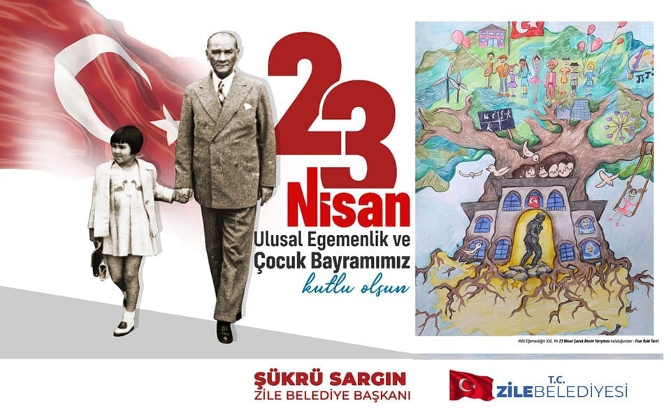 23 Nisan Ulusal Egemenlik ve Çocuk Bayramımız Kutlu Olsun