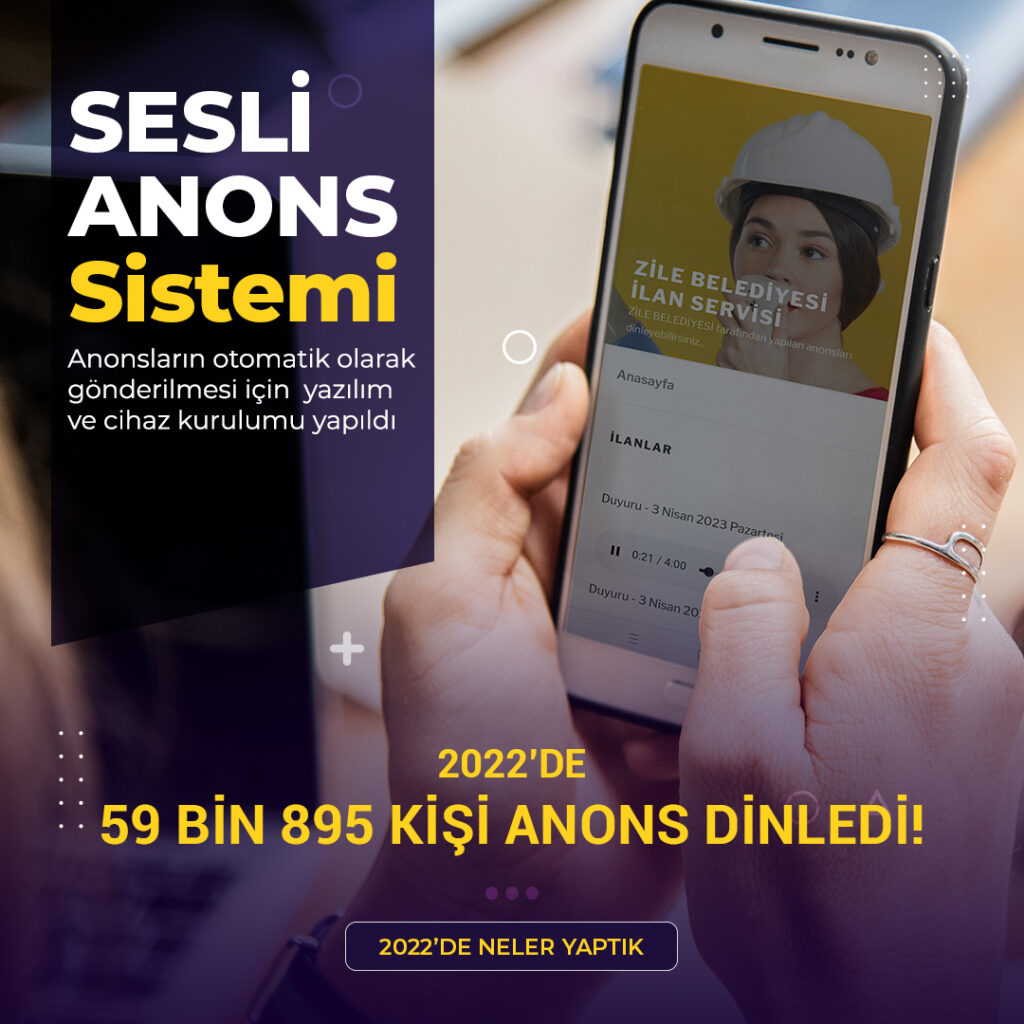 Sesli Anons Sistemi
