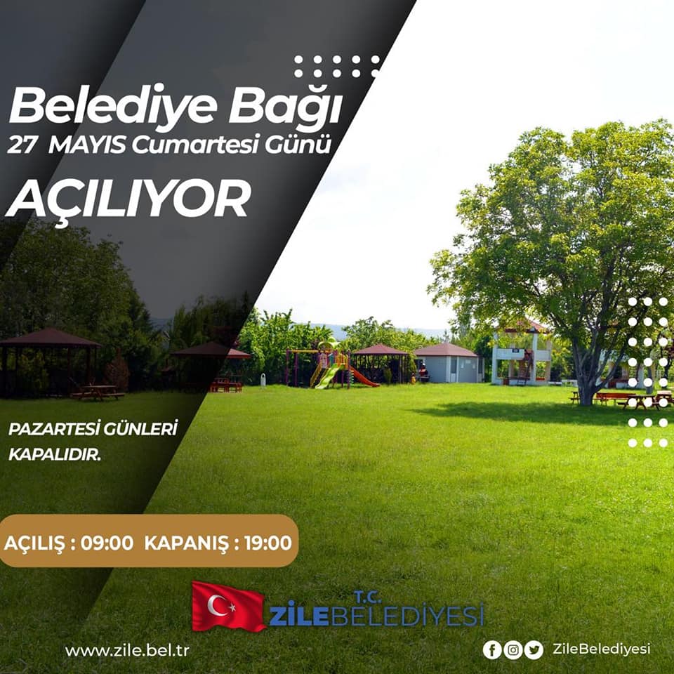 Belediye Bağı 27 Mayıs Cumartesi Günü Açılıyor
