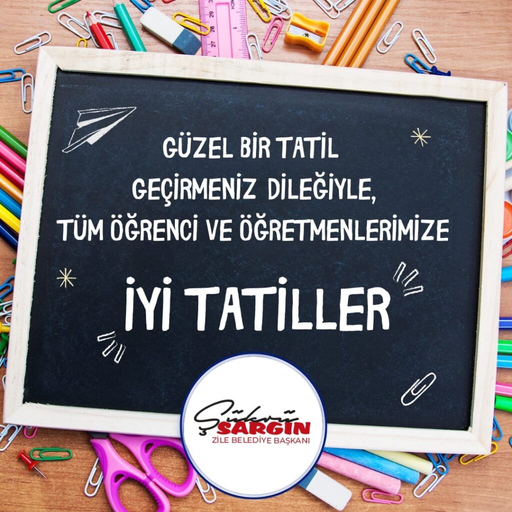 Tüm Öğrenci ve Öğretmenlerimize İyi Tatiller