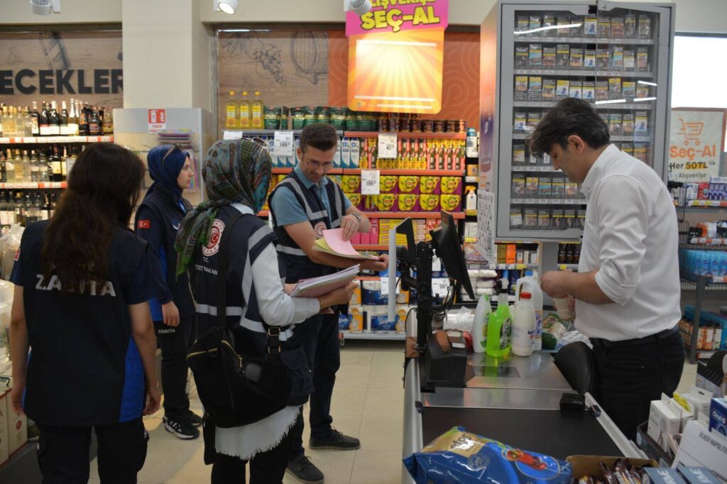 Zile’de İşletmelere Ortak Denetim: Zabıta ve Ticaret Bakanlığı Sahada