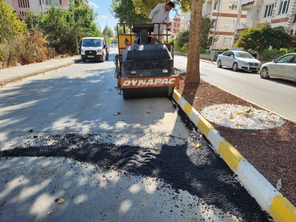 Zile’de Asfalt Yama Çalışmaları Sürüyor