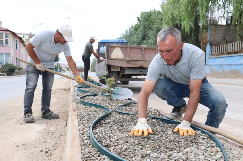 Şehit İbrahim Yıldızlı Caddesinde Çalışmalar Tamamlandı