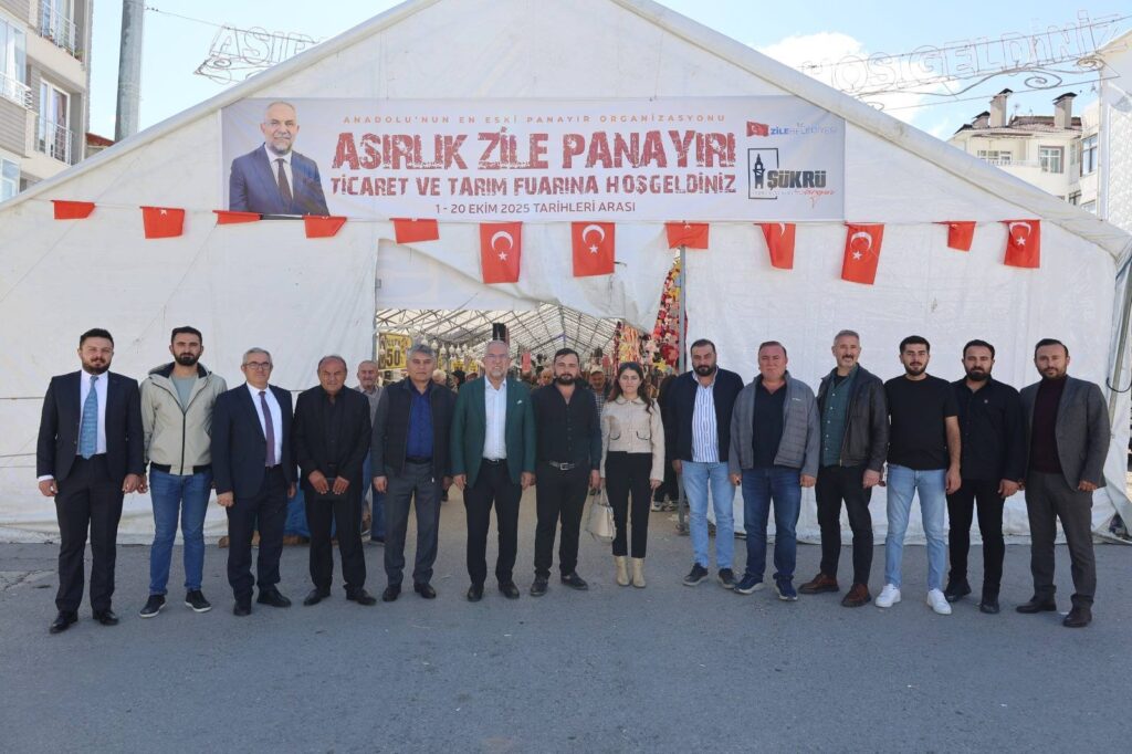 Asırlık Zile Panayırı’nda Başkan Sargın Esnaf ve Vatandaşlarla Buluştu