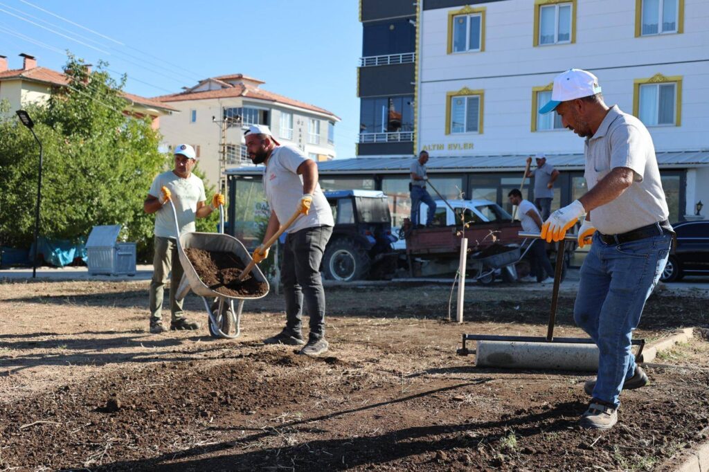Zile’de Yeşil Alan Sayısı Artıyor