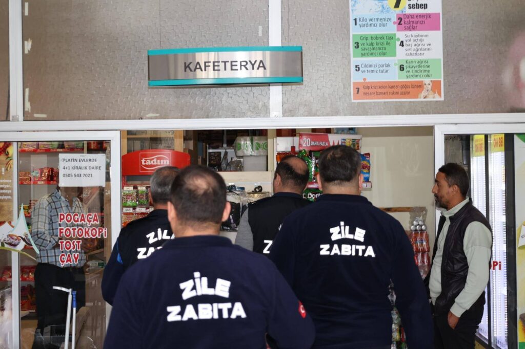 Zabıta Ekiplerinden Kantinlerde Detaylı Denetim