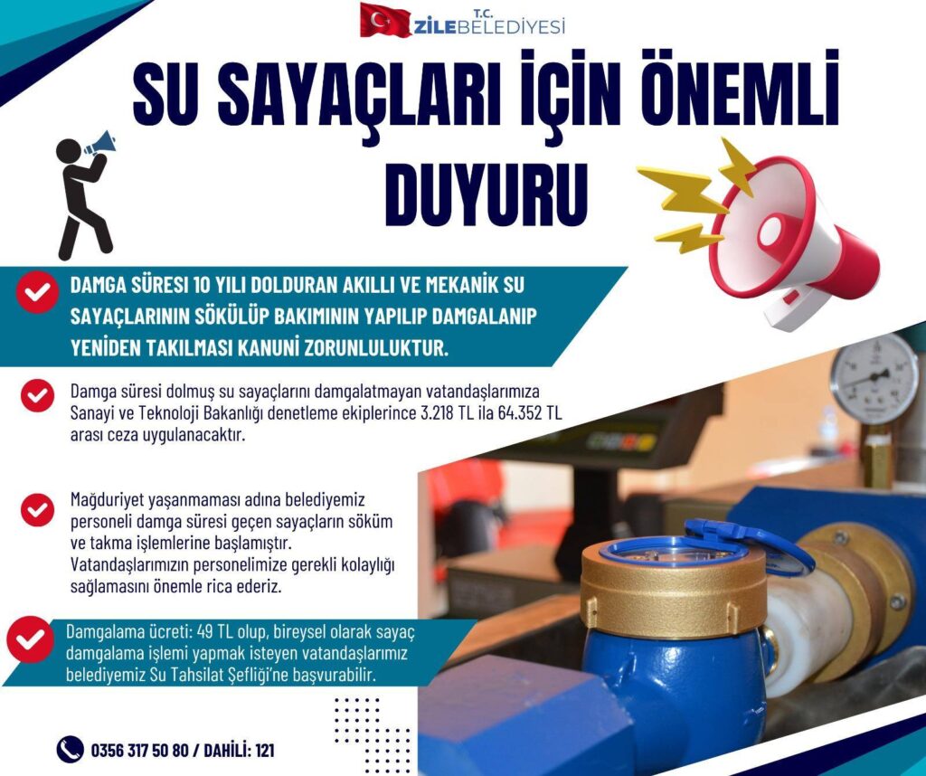 SU SAYAÇLARI İÇİN ÖNEMLİ DUYURU: SAYAÇ SÖKME-TAKMA İŞLEMLERİMİZ BAŞLADI!