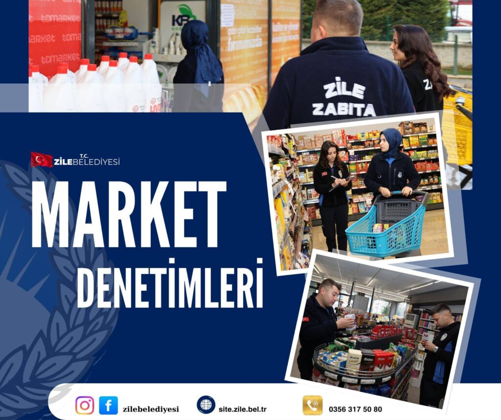MARKETLERDE DÜZENLİ DENETİM SÜRÜYOR