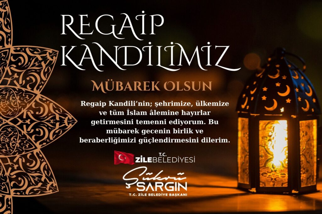 Regaip Kandilimiz Mübarek Olsun