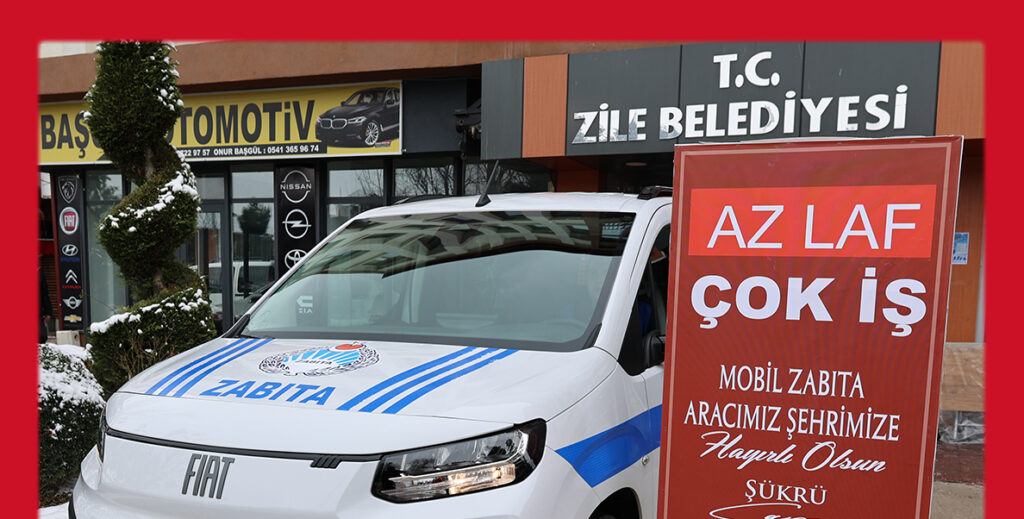 Zile Belediyesi Araç Filosunda 13. Yeni Araç
