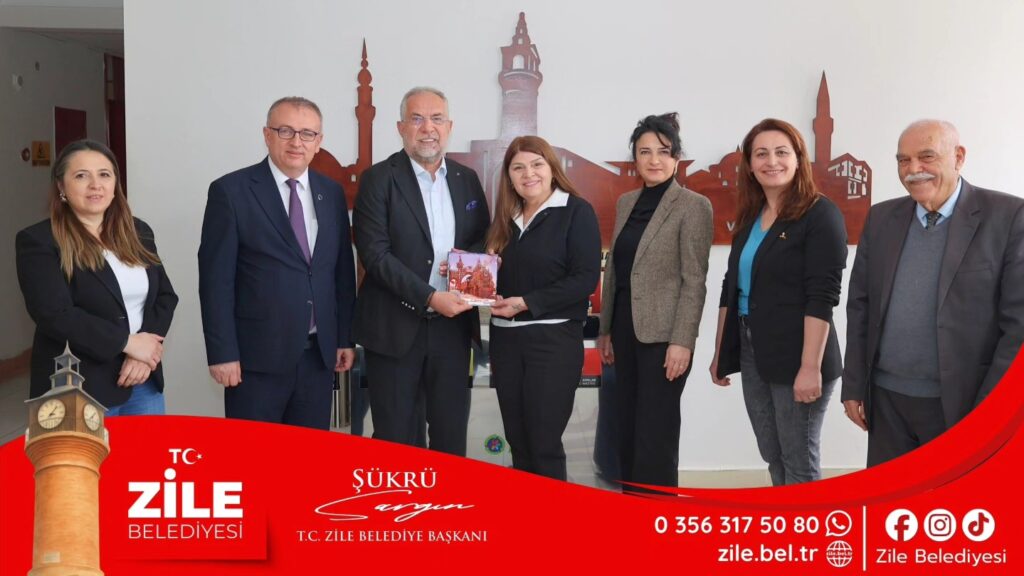 Tokat Eğitim ve Kültür Konfederasyonu ile Turhal Eğitim ve Kültür Dernekleri Federasyonu’ndan Zile Belediyesi’ne Anlamlı Ziyaret
