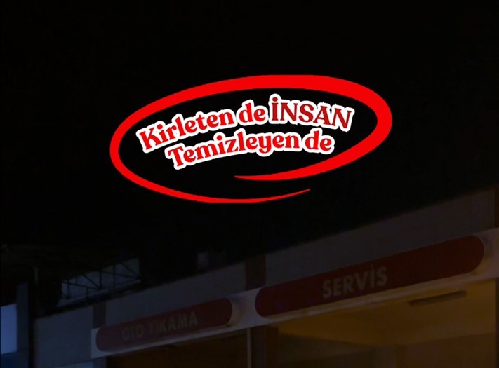 Kirleten de İNSAN temizleyen de..