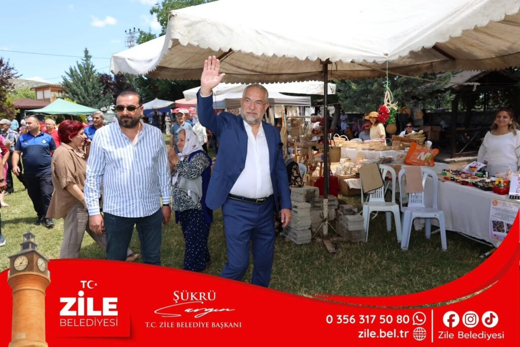 Zile’de Yaz Şenliği Coşkusu Belediye Bağı’nda Yaşandı