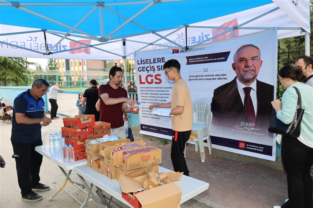 Başkan Sargın’dan LGS Öğrencilerine Tatlı Destek